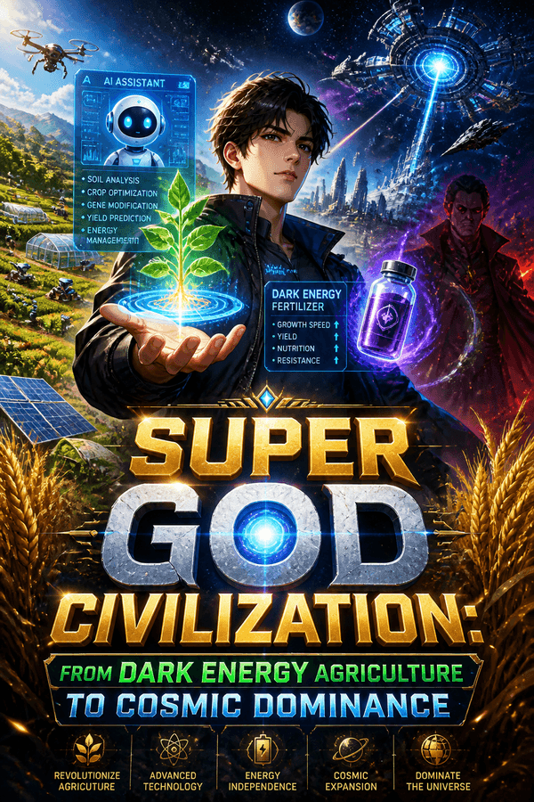 Super God Civilization: From Dark Energy Agriculture to Cosmic Dominance