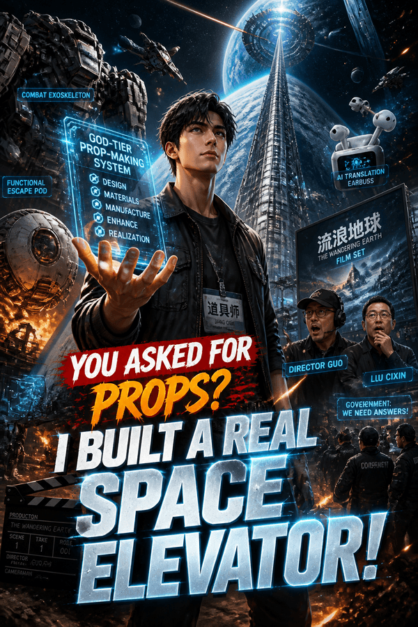 You Asked for Props? I Built a Real Space Elevator!
