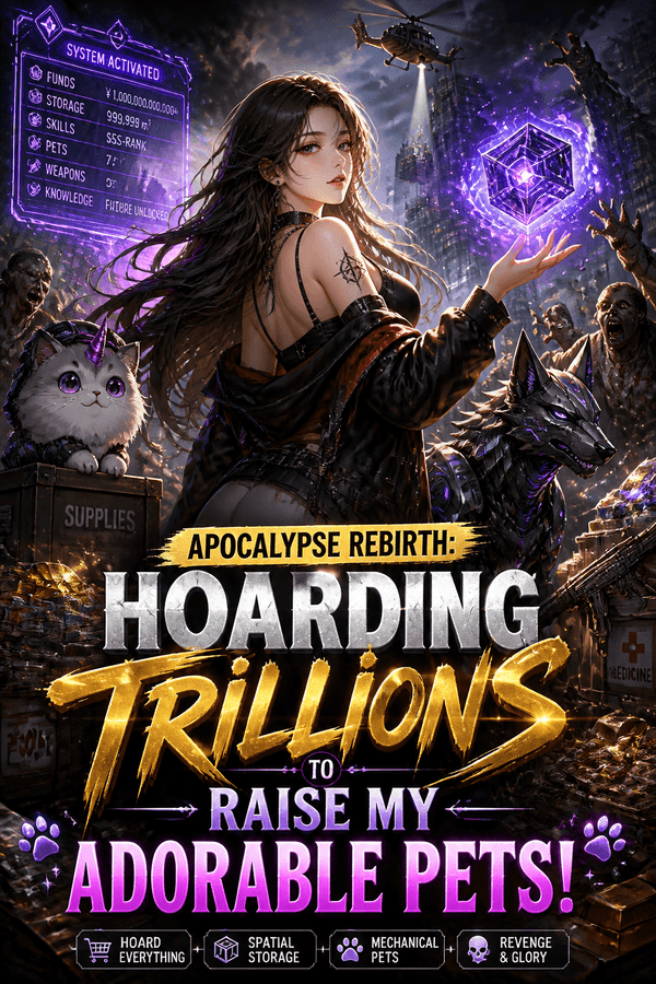 Apocalypse Rebirth: Hoarding Trillions to Raise My Adorable Pets!
