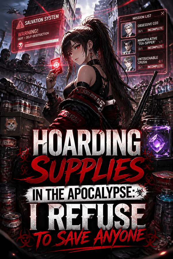 Hoarding Supplies in the Apocalypse: I Refuse to Save Anyone