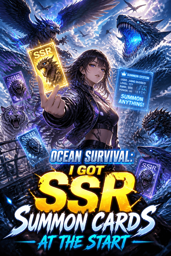 Ocean Survival: I Got SSR Summon Cards at the Start
