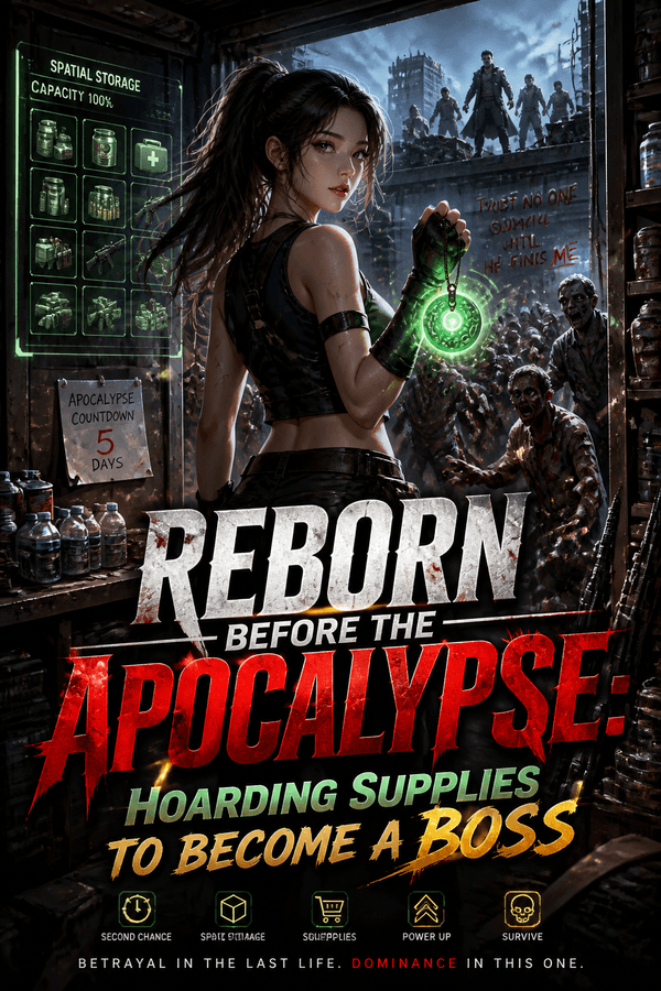 Reborn Before the Apocalypse: Hoarding Supplies to Become a Boss