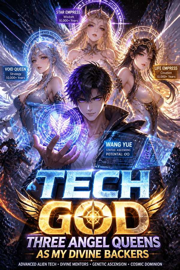 Tech God: Three Angel Queens as My Divine Backers