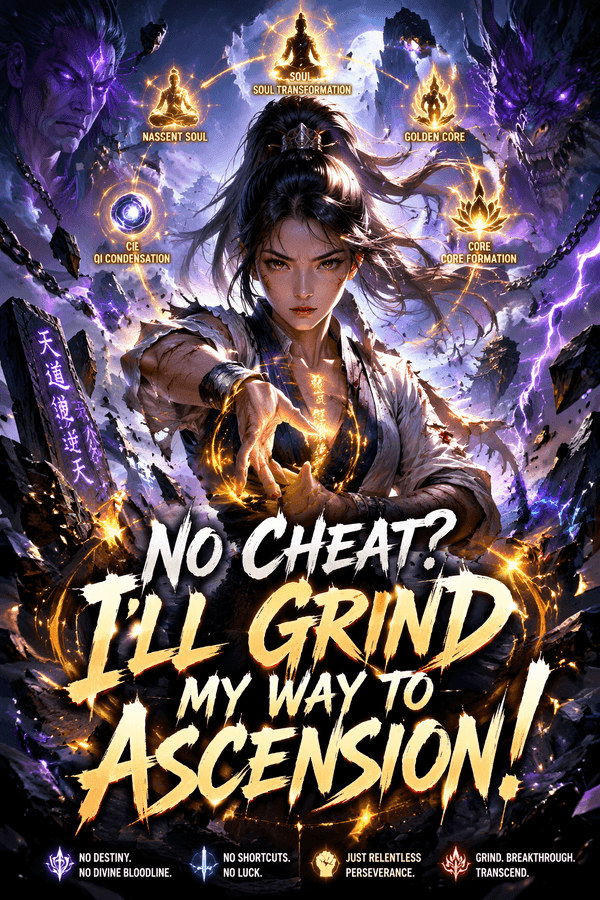 No Cheat? I'll Grind My Way to Ascension!