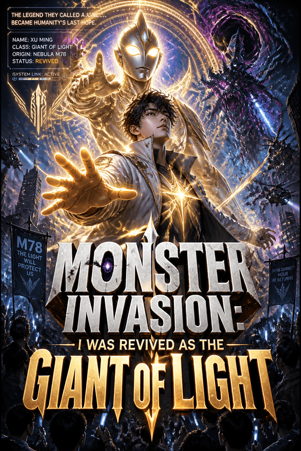 Monster Invasion: I Was Revived as the Giant of Light