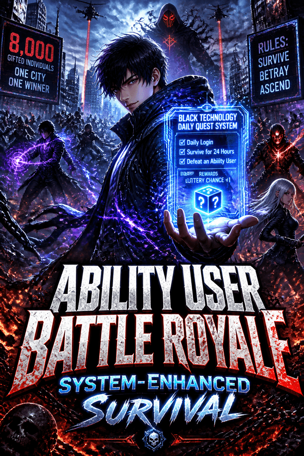 Ability User Battle Royale: System-Enhanced Survival