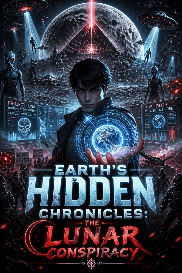 Earth's Hidden Chronicles: The Lunar Conspiracy