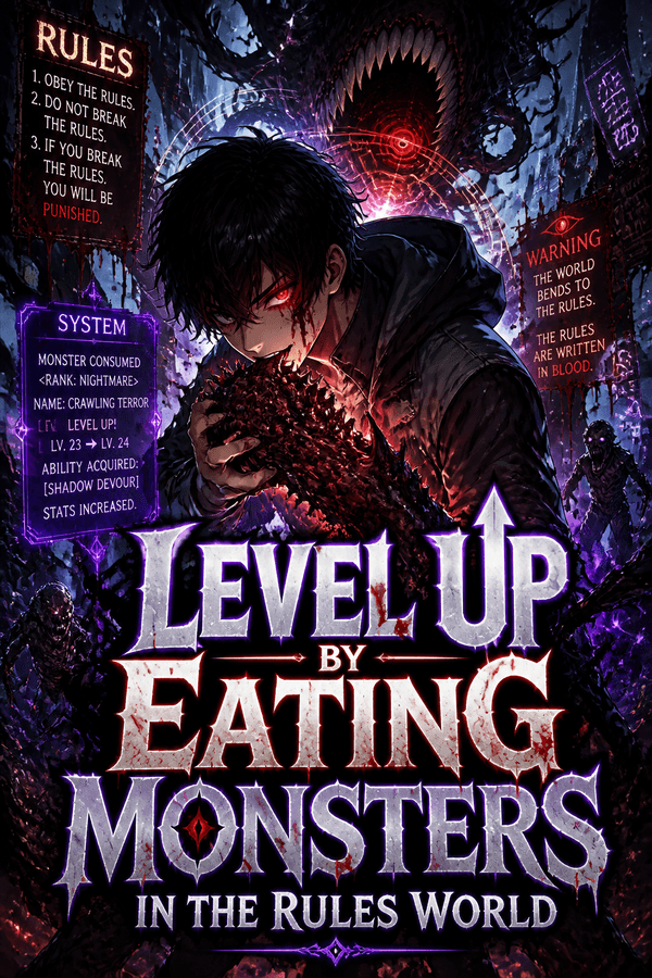 Level Up by Eating Monsters in the Rules World