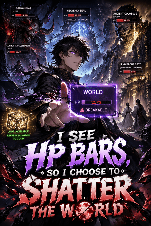 I See HP Bars, So I Choose to Shatter the World
