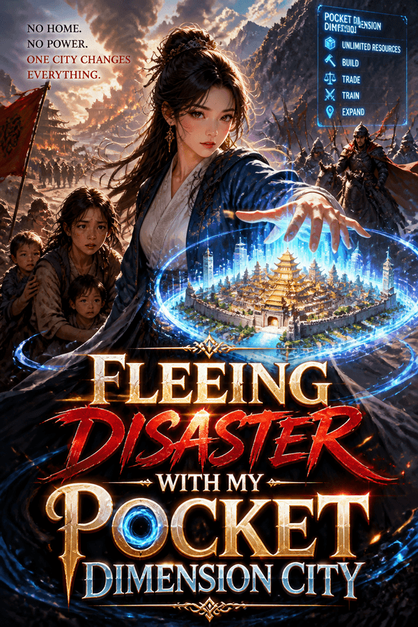 Fleeing Disaster with My Pocket Dimension City