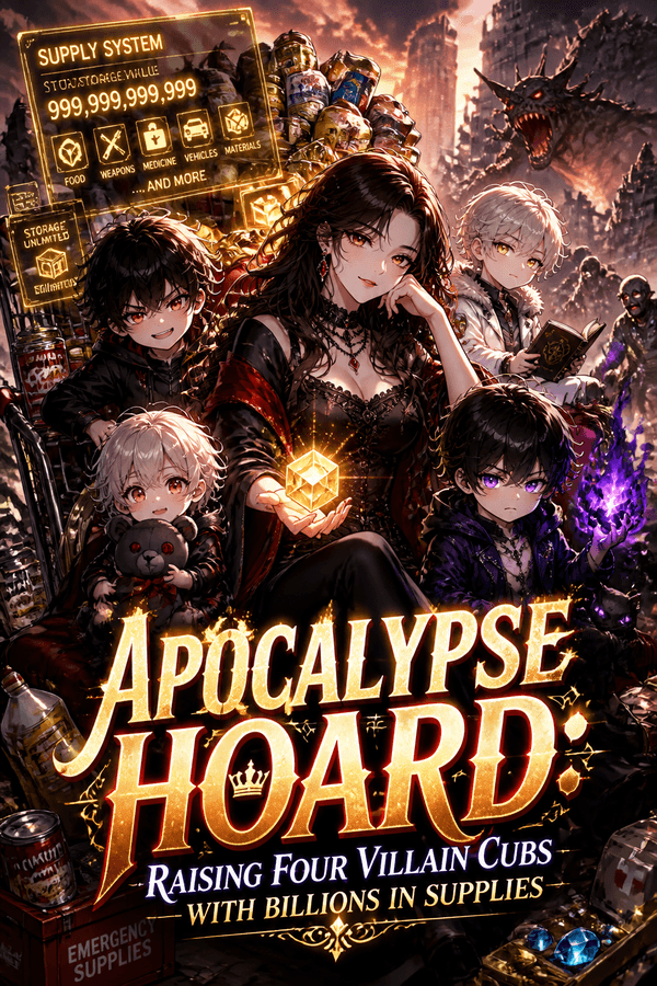 Apocalypse Hoard: Raising Four Villain Cubs with Billions in Supplies