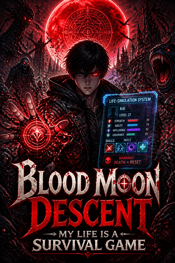 Blood Moon Descent: My Life Is a Survival Game