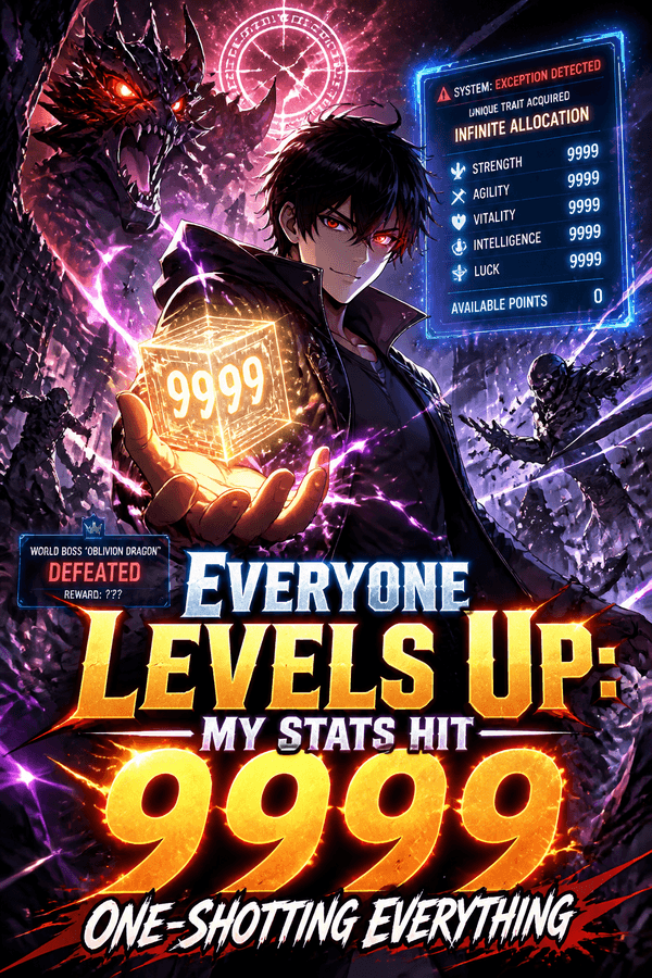 Everyone Levels Up: My Stats Hit 9999, One-Shotting Everything