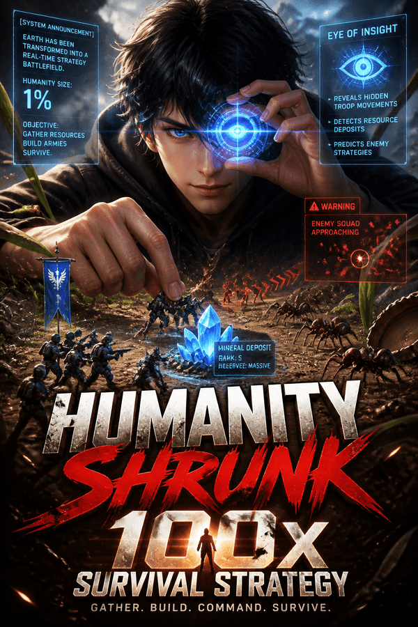 Humanity Shrunk: 100x Survival Strategy
