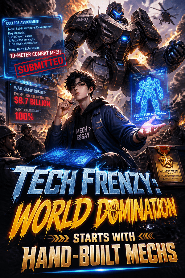 Tech Frenzy: World Domination Starts with Hand-Built Mechs
