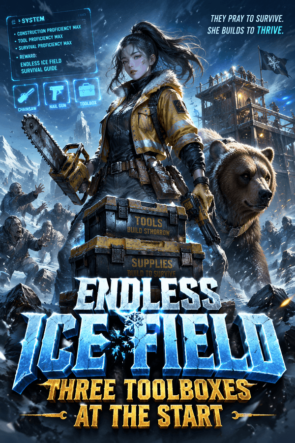 Endless Ice Field: Three Toolboxes at the Start