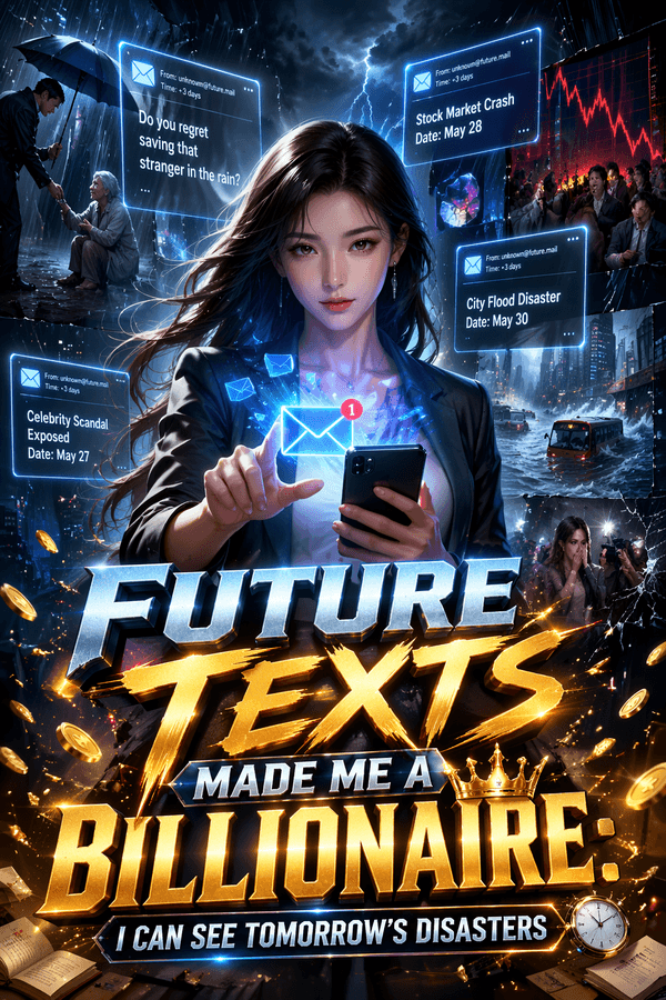 Future Texts Made Me a Billionaire: I Can See Tomorrow's Disasters