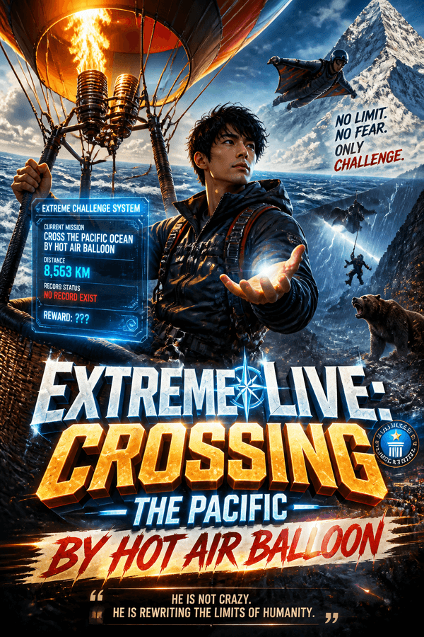 Extreme Live: Crossing the Pacific by Hot Air Balloon