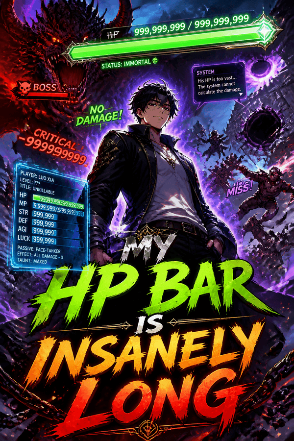 My HP Bar is Insanely Long