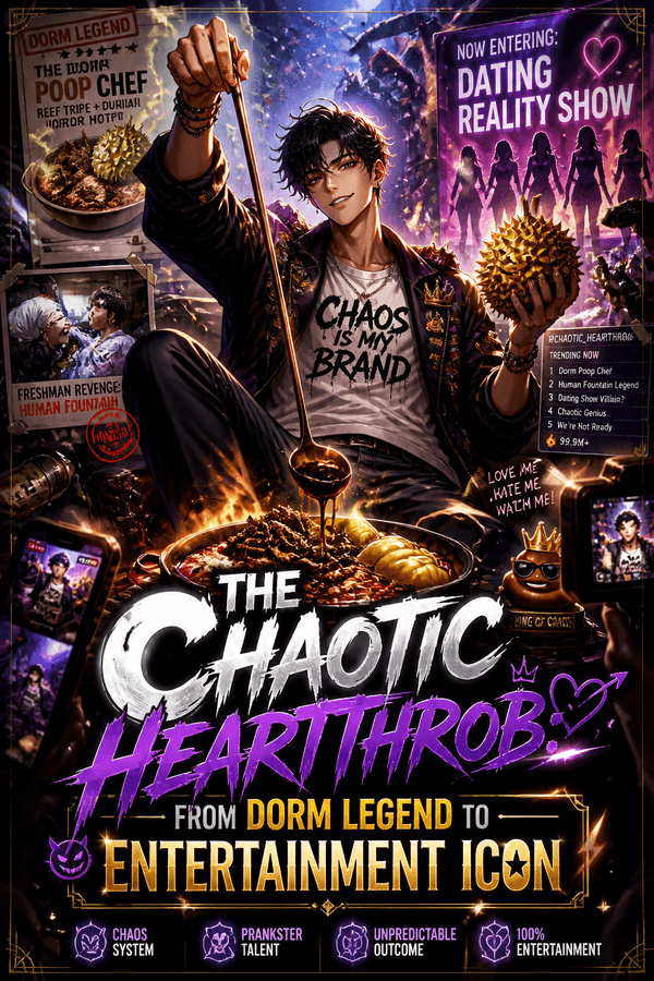 The Chaotic Heartthrob: From Dorm Legend to Entertainment Icon