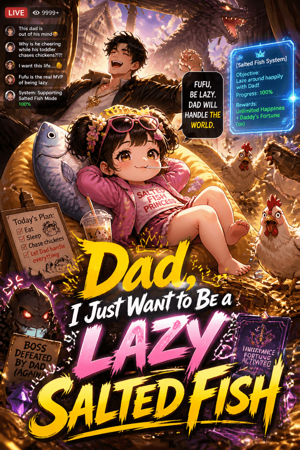 Dad, I Just Want to Be a Lazy Salted Fish