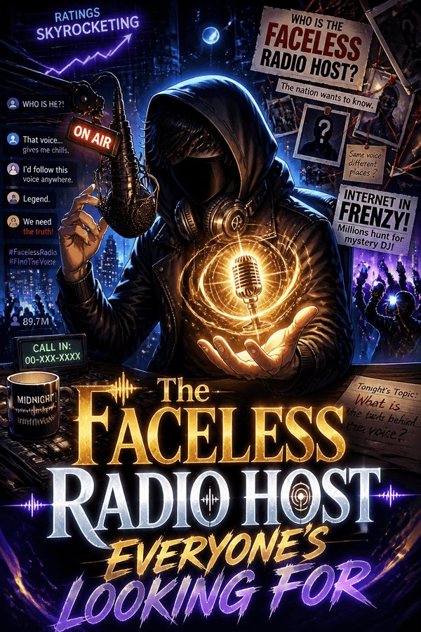 The Faceless Radio Host Everyone's Looking For