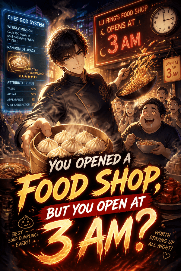 You Opened a Food Shop, But You Open at 3 AM?