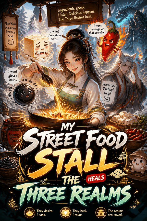 My Street Food Stall Heals the Three Realms