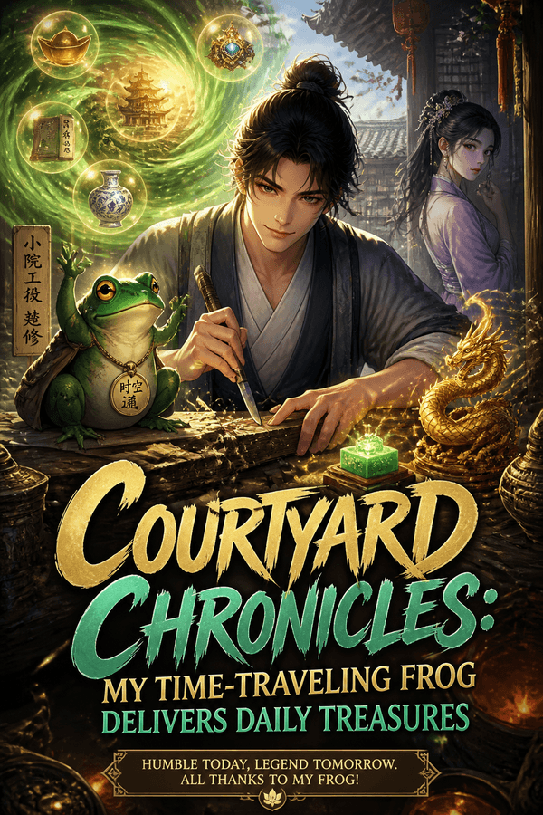 Courtyard Chronicles: My Time-Traveling Frog Delivers Daily Treasures