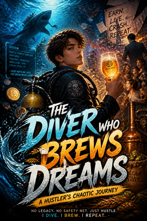 The Diver Who Brews Dreams: A Hustler's Chaotic Journey
