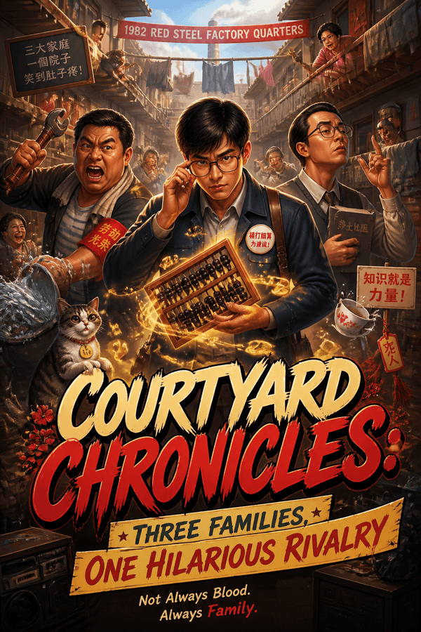 Courtyard Chronicles: Three Families, One Hilarious Rivalry