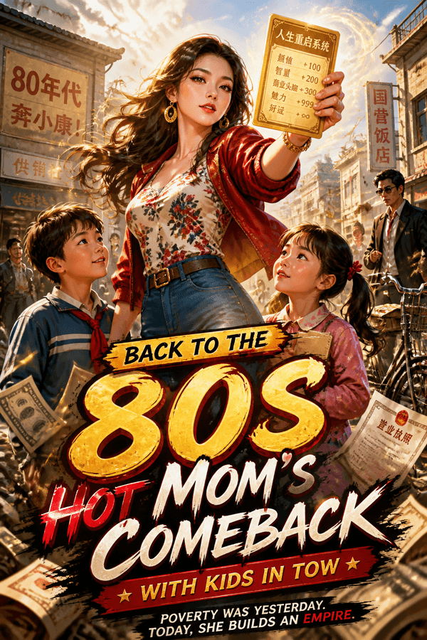 Back to the 80s: Hot Mom's Comeback with Kids in Tow