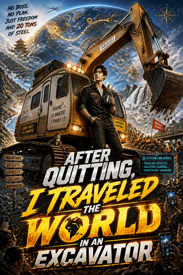 After Quitting, I Traveled the World in an Excavator