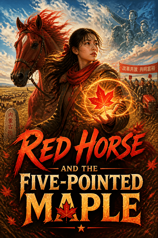 Red Horse and the Five-Pointed Maple
