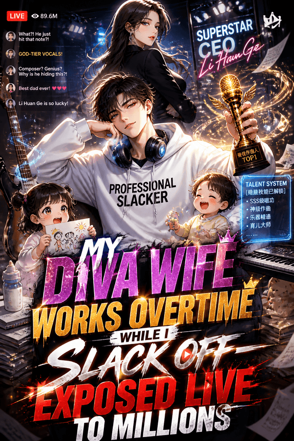 My Diva Wife Works Overtime While I Slack Off—Exposed Live to Millions