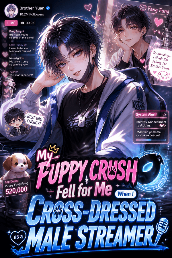 My Puppy Crush Fell for Me When I Cross-Dressed as a Male Streamer