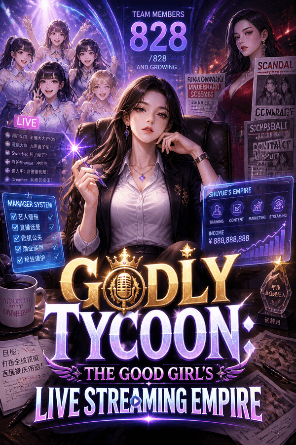 Godly Tycoon: The Good Girl's Live Streaming Empire