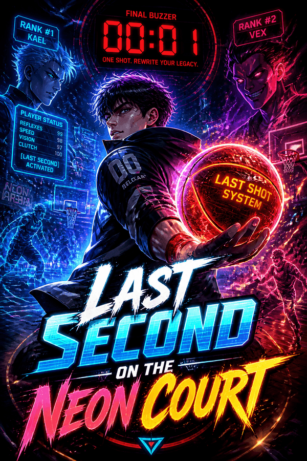 Last Second on the Neon Court