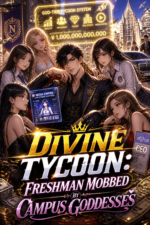 Divine Tycoon: Freshman Mobbed by Campus Goddesses