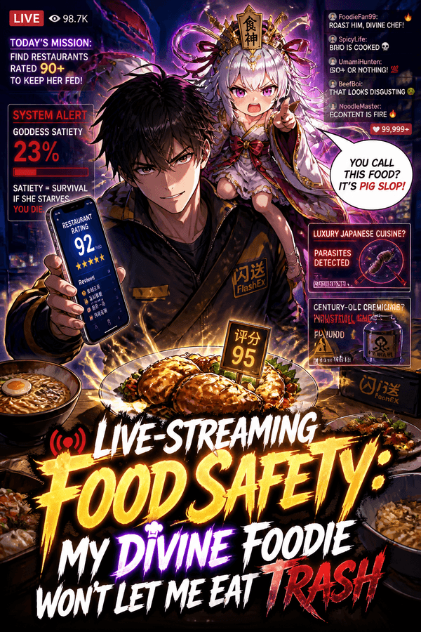Live-Streaming Food Safety: My Divine Foodie Won't Let Me Eat Trash