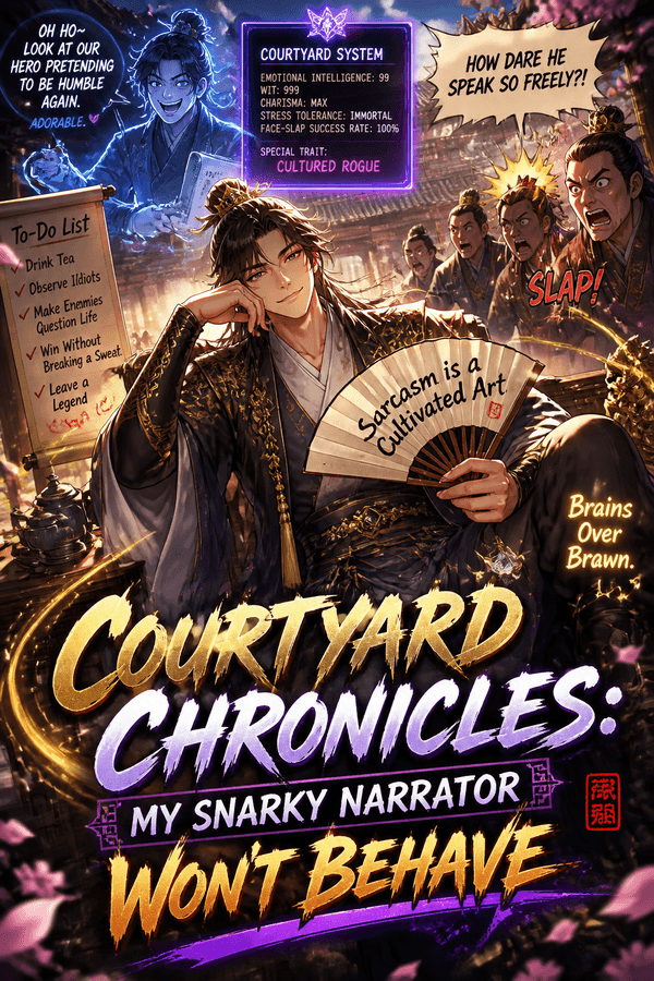 Courtyard Chronicles: My Snarky Narrator Won't Behave