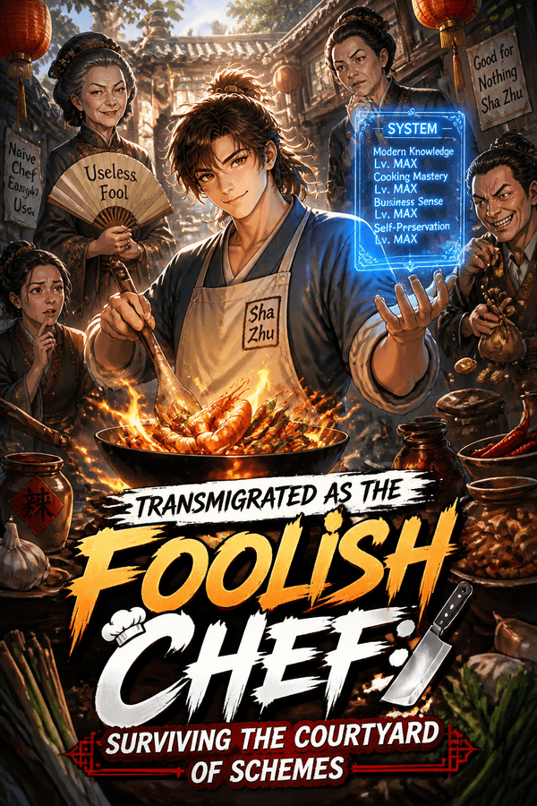 Transmigrated as the Foolish Chef: Surviving the Courtyard of Schemes