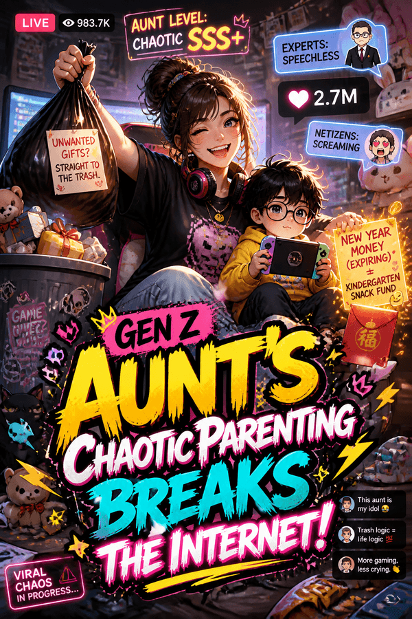Gen Z Aunt's Chaotic Parenting Breaks the Internet!