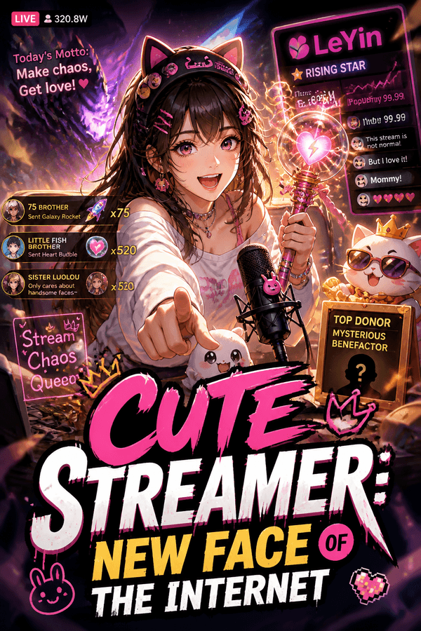 Cute Streamer: New Face of the Internet