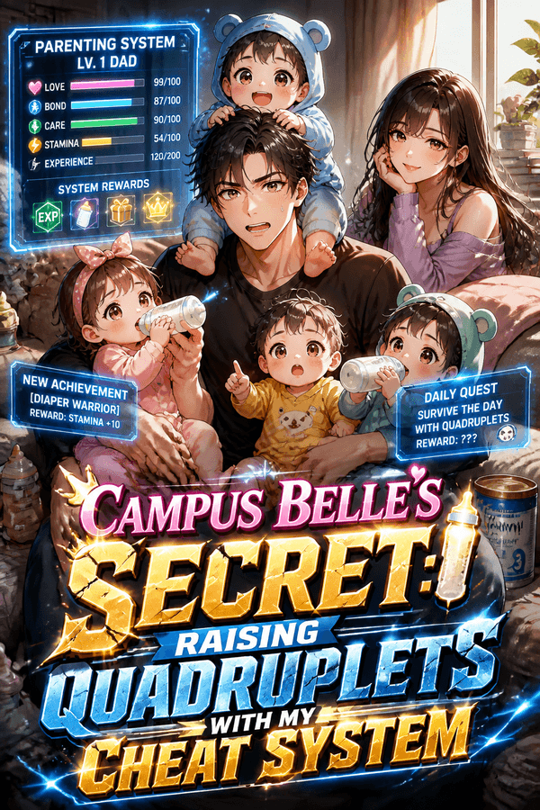 Campus Belle's Secret: Raising Quadruplets with My Cheat System