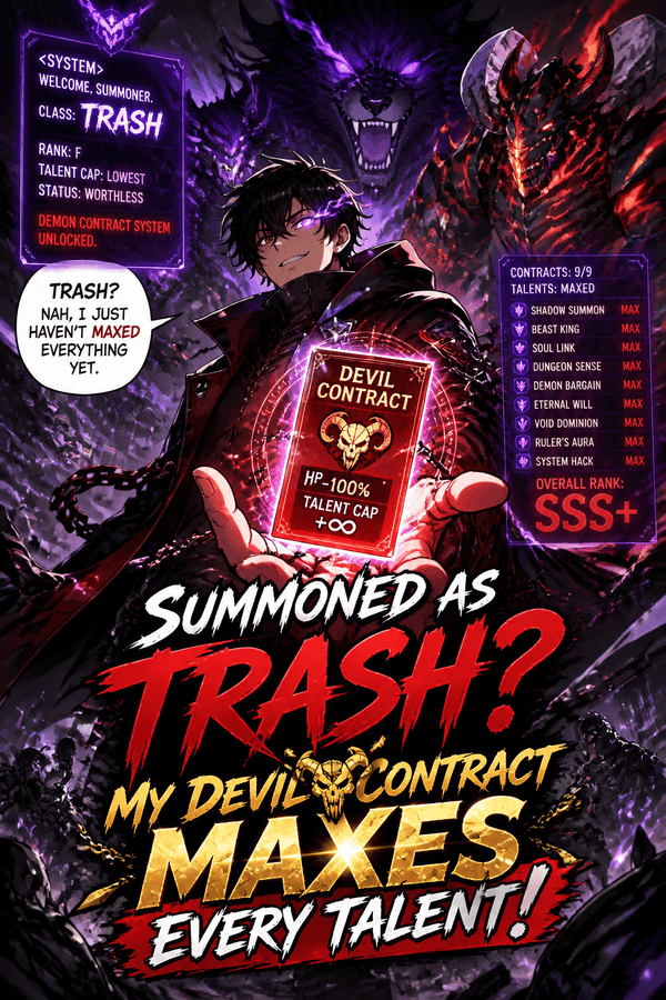 Summoned as Trash? My Devil Contract Maxes Every Talent!