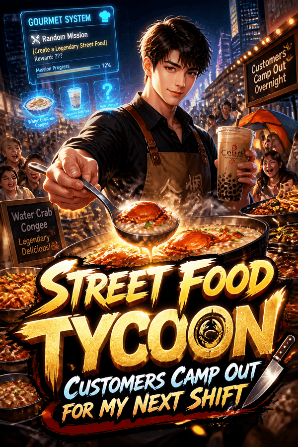 Street Food Tycoon: Customers Camp Out for My Next Shift