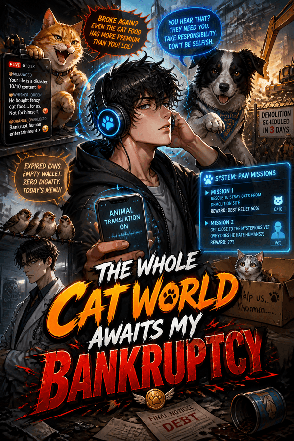 The Whole Cat World Awaits My Bankruptcy
