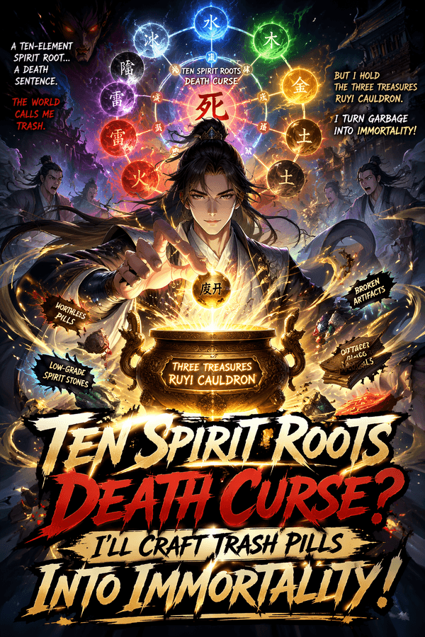 Ten Spirit Roots Death Curse? I'll Craft Trash Pills Into Immortality!