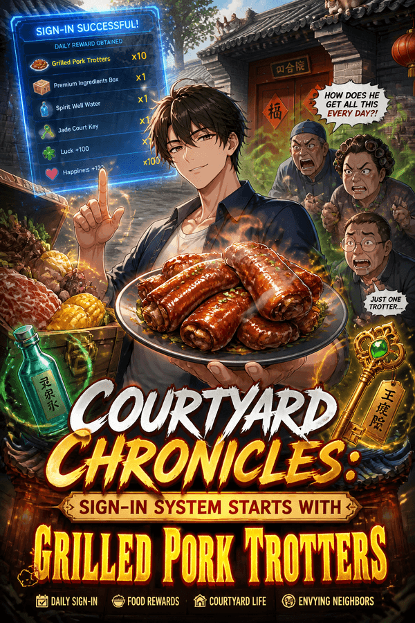 Courtyard Chronicles: Sign-In System Starts with Grilled Pork Trotters